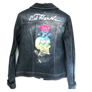 Ed Hardy Women’s Jean Jacket